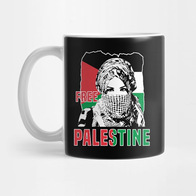 Free Palestine - Support Palestine by Mandegraph